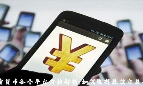 
加密货币各个平台价格解析：如何选择最佳交易平台